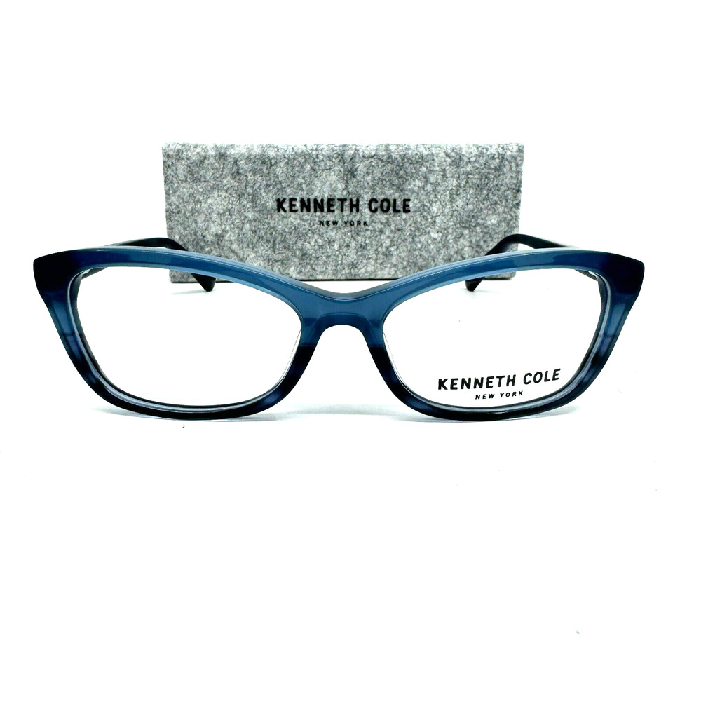 Kenneth Cole New York KC0302 Blue 090 Cat Eye Eyeglasses Frame‎ 53-16-140 H11961